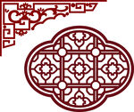 中式古典花纹.