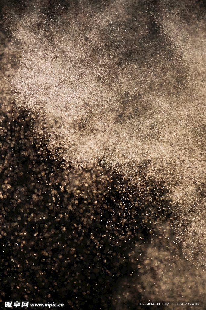黑色 碎金 背景 大气 金箔
