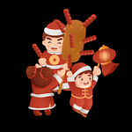 2022虎年新年过年过节习俗
