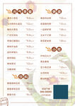 营养早餐菜单DM单页