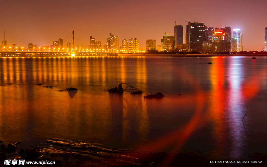 钱江新城夜景