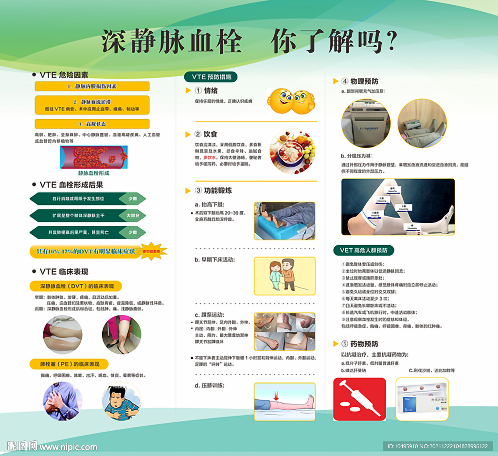 深静脉血栓 VTE 预防措施 
