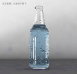 C4D模型汽水瓶子