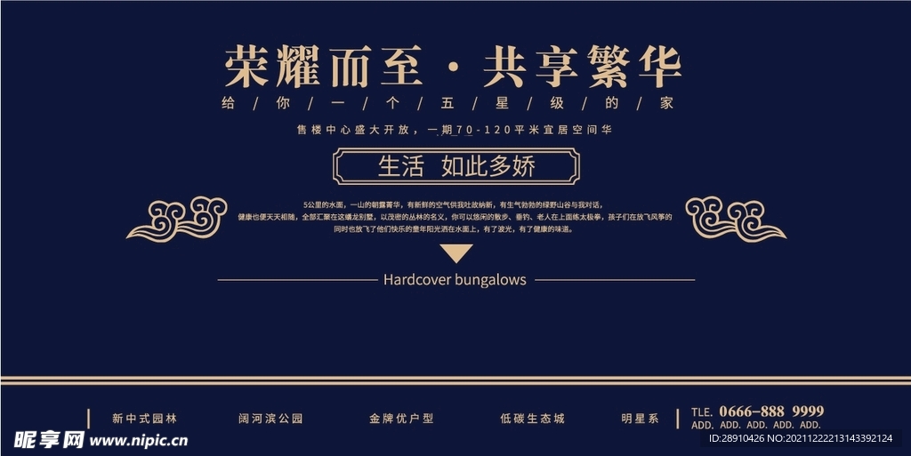 楼盘开卖背景