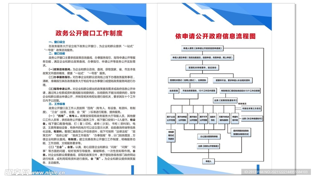 政务公开窗口工作制度