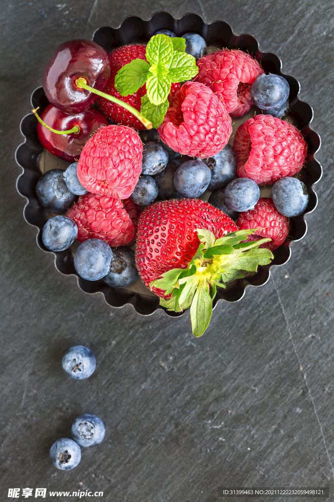 草莓 树莓 蓝莓       