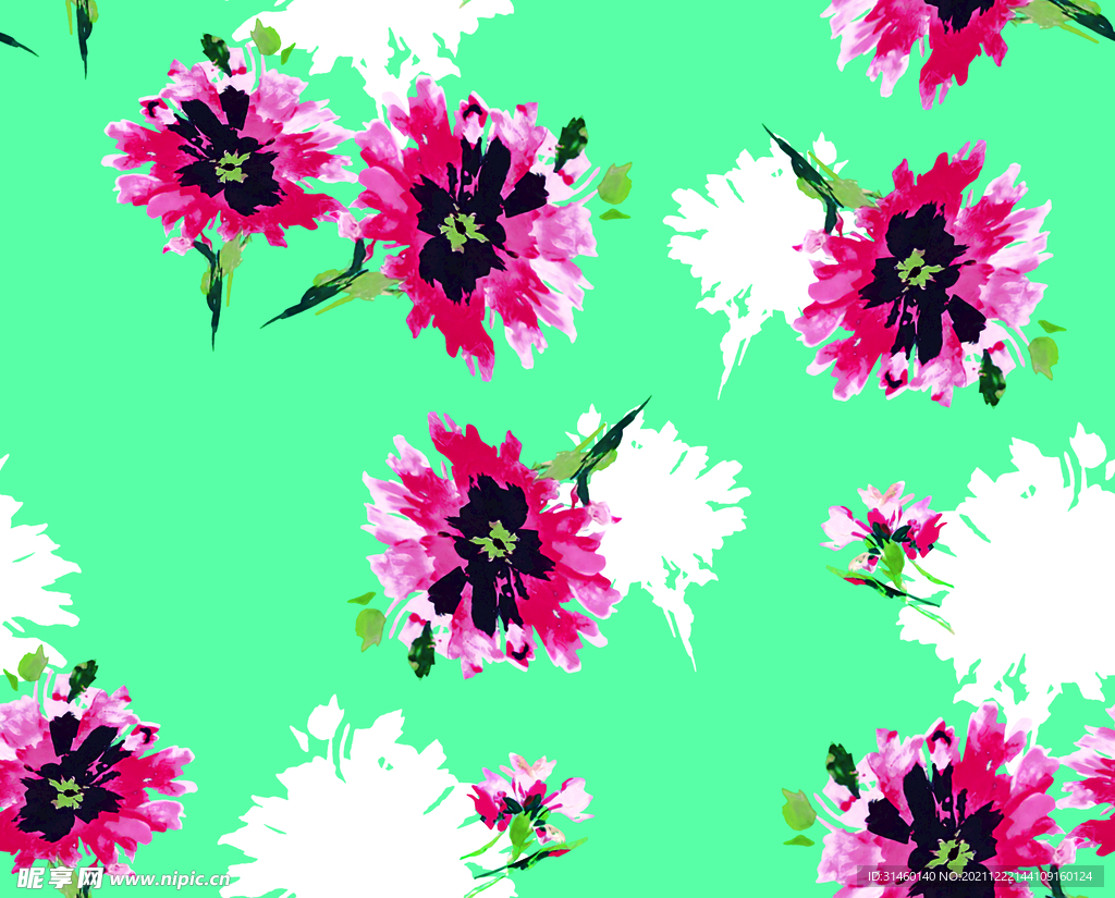 花  手绘花 