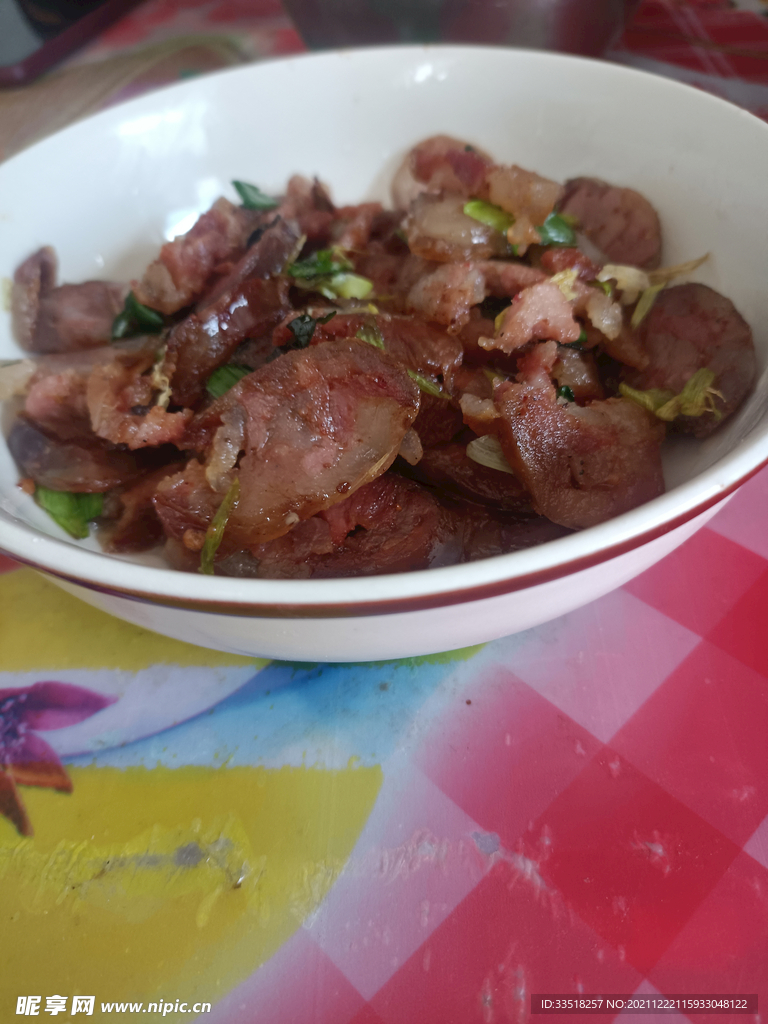 炒腊肠