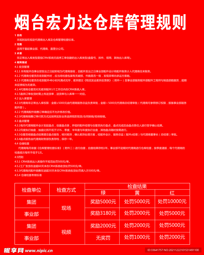 管理规则