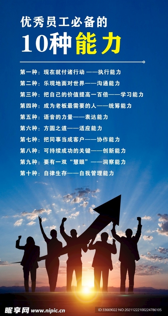 企业文化海报