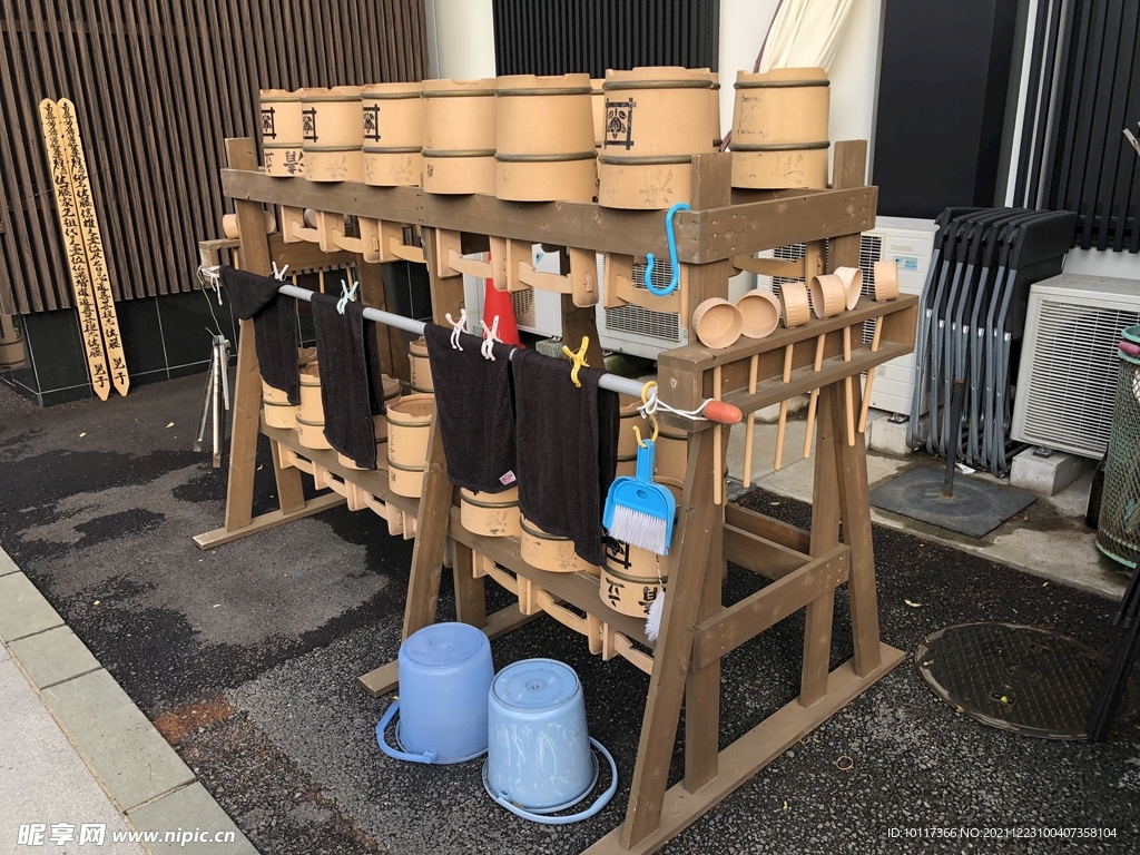 日本东京街头消防设施街景实拍