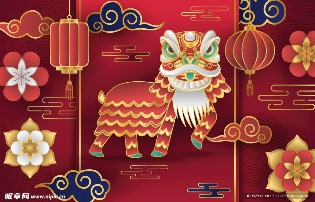 新年背景 