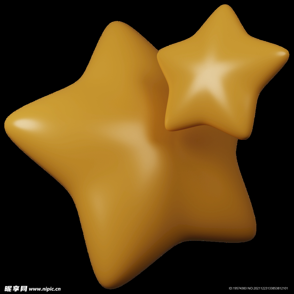 卡通星星