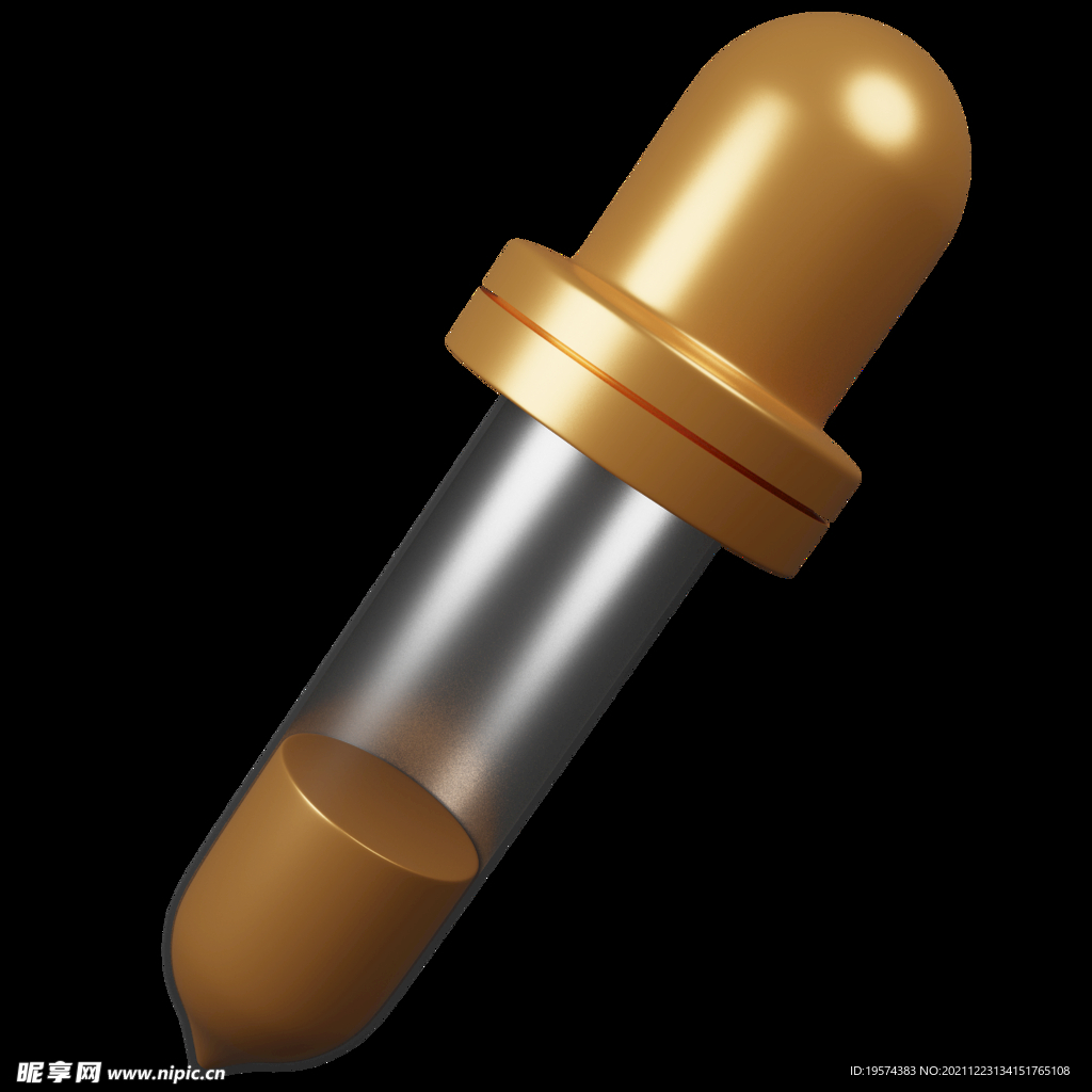 滴管试验金色