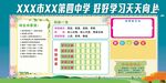 学校展板 教室文化墙