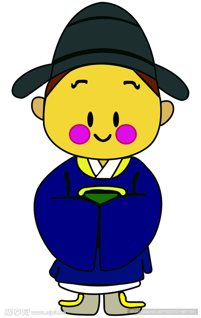 韩风卡通人物
