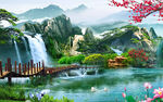 新中式背景