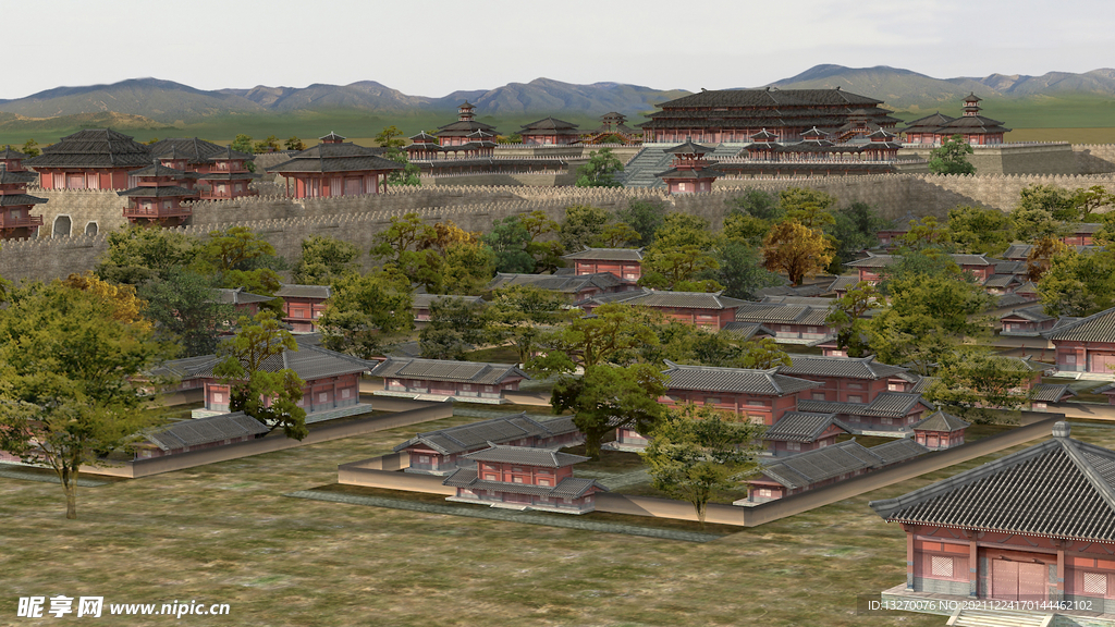 3D古建筑