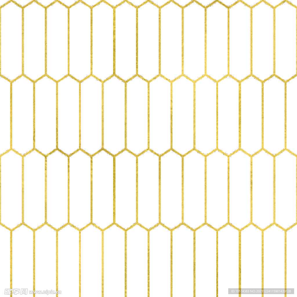 金色抽象线条图案奢华大气