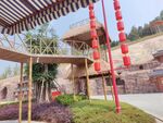 网红打卡景点古建筑山寨