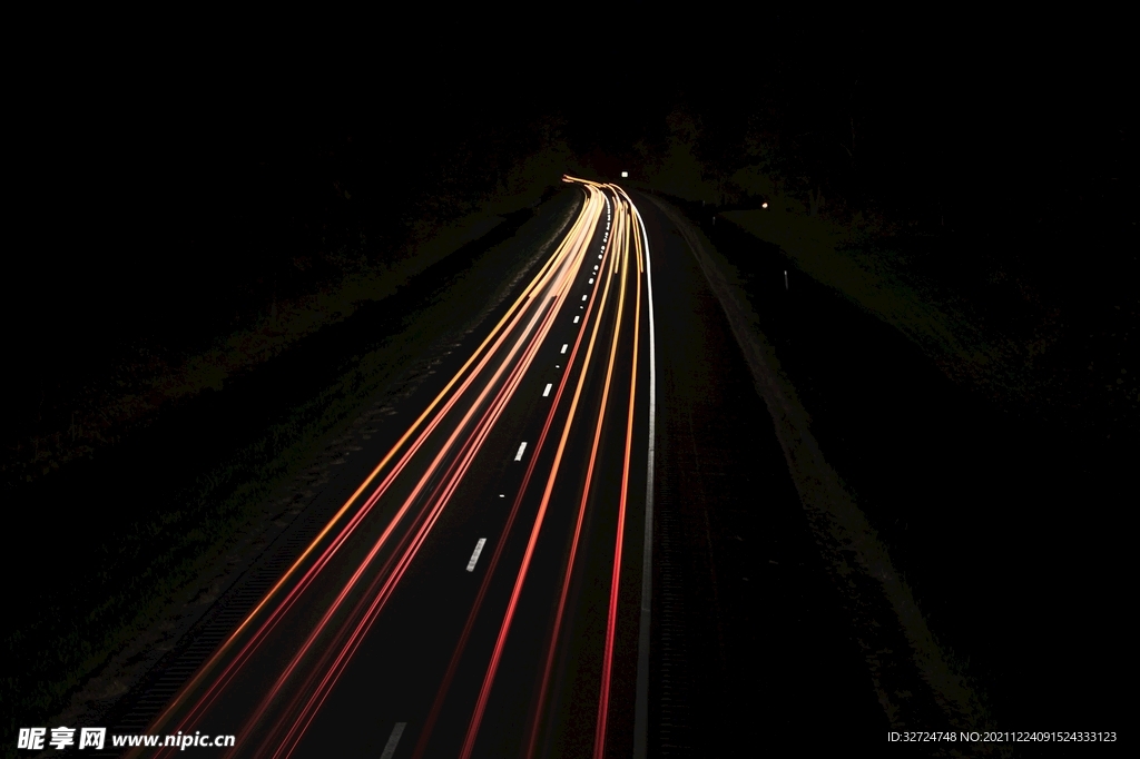 公路夜景