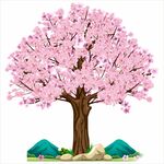 桃花粉色树木