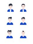 头像剪影男孩