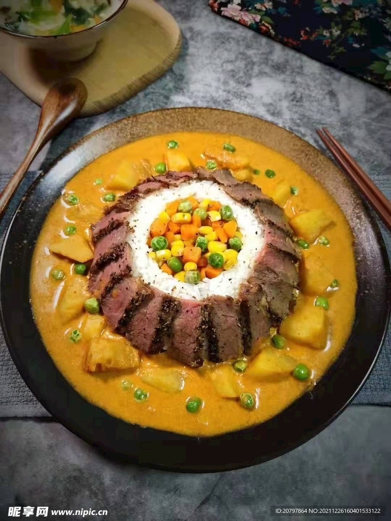 咖喱牛肉饭