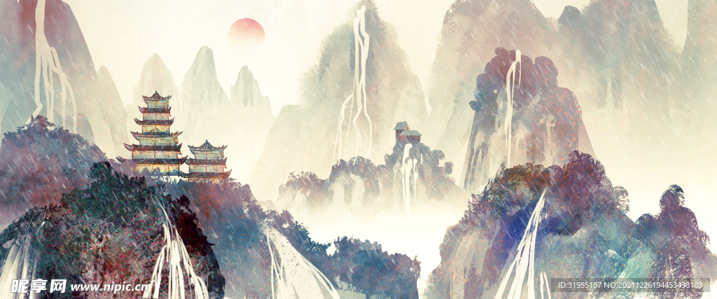 水墨背景