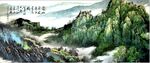 水墨山水背景