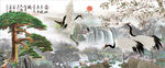 水墨山水背景