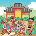 新年背景  