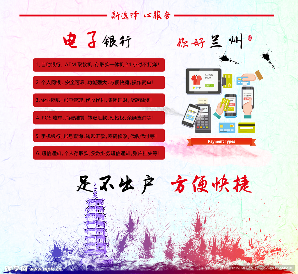 银行海报