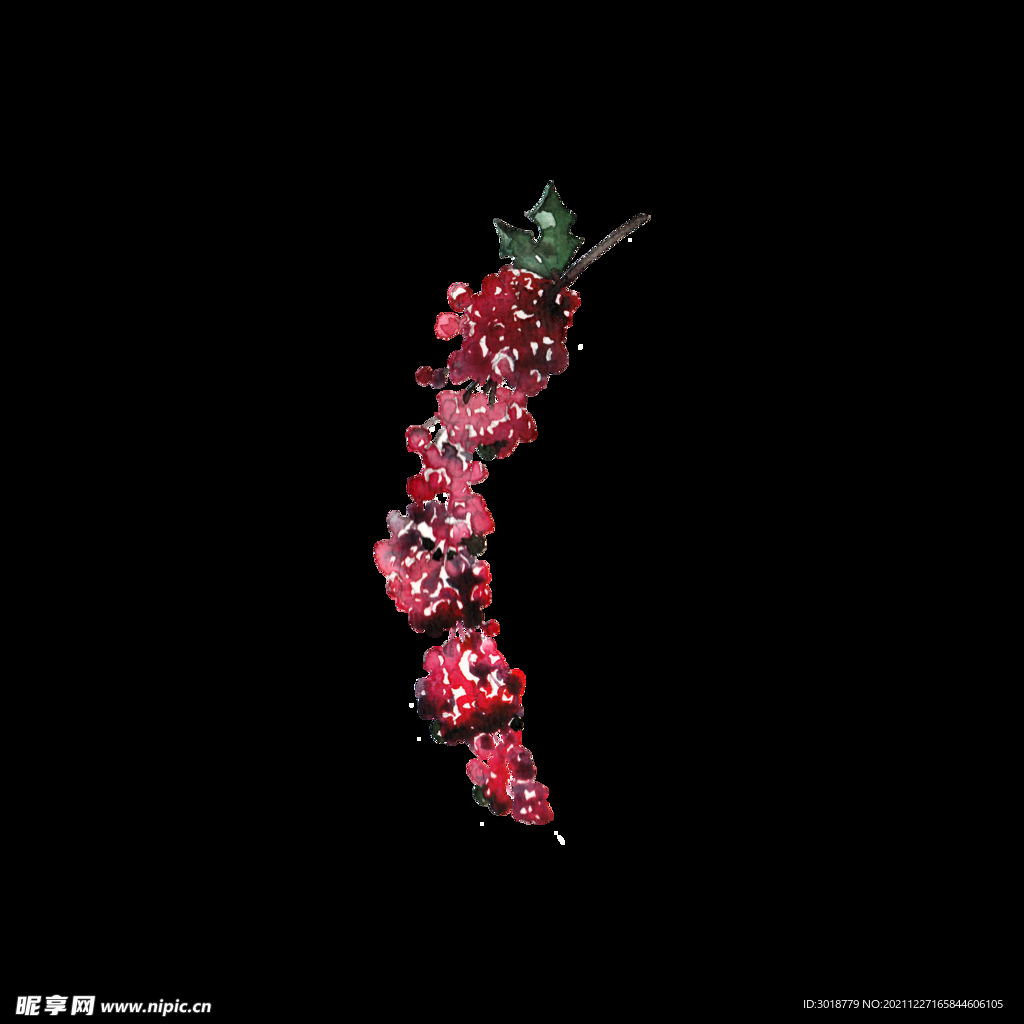 圣诞水彩画 