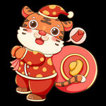 虎年元素 