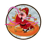 新年财神 手绘