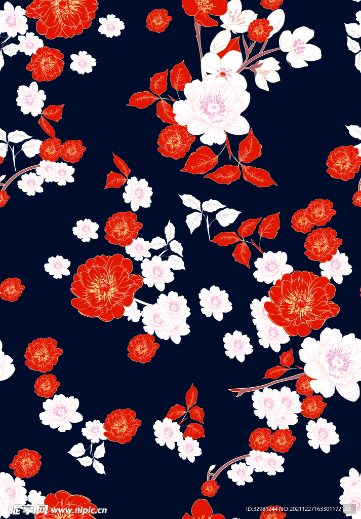 大牌 小碎花