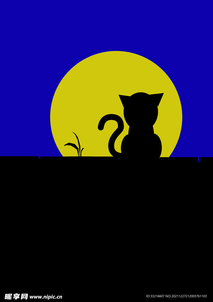 夜里的猫