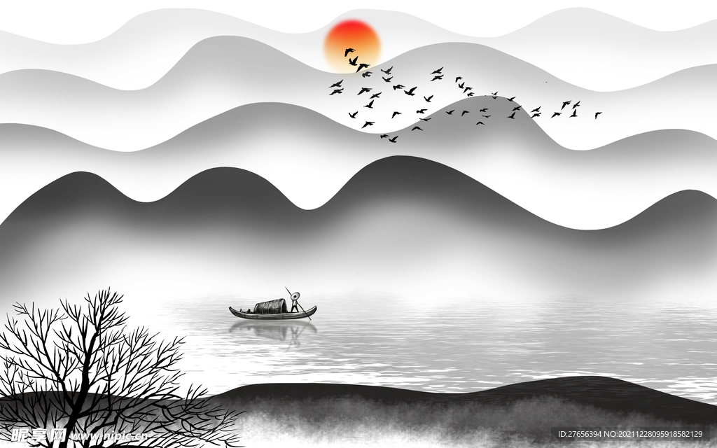 山水画 