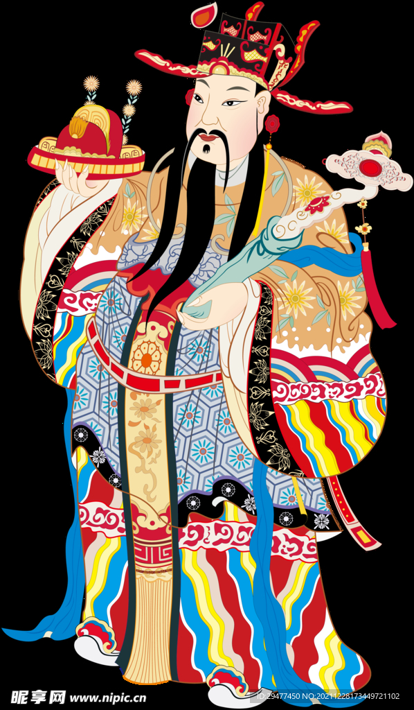 财神爷  过年   新年  
