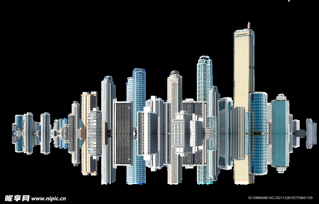 建筑群png