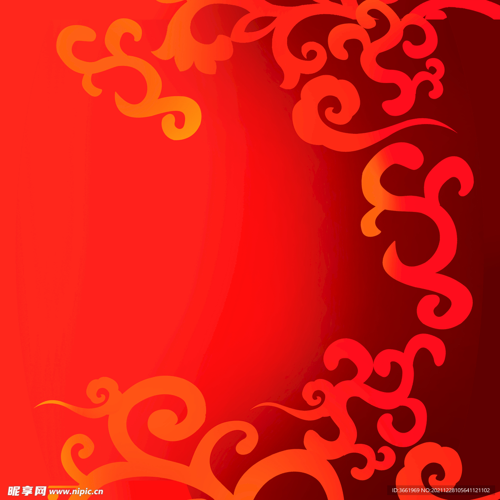 灯会底座花纹