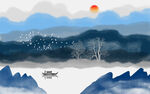 山水画 