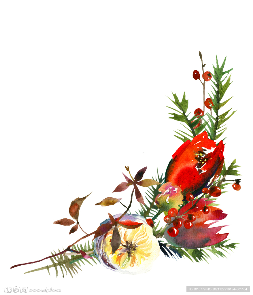 花环 