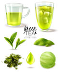  绿茶 抹茶