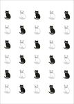 猫咪图像 黑白