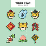  新年标签 