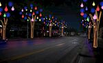 新春行道树灯饰