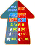 两店周年庆同庆地贴