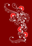 定位花纹